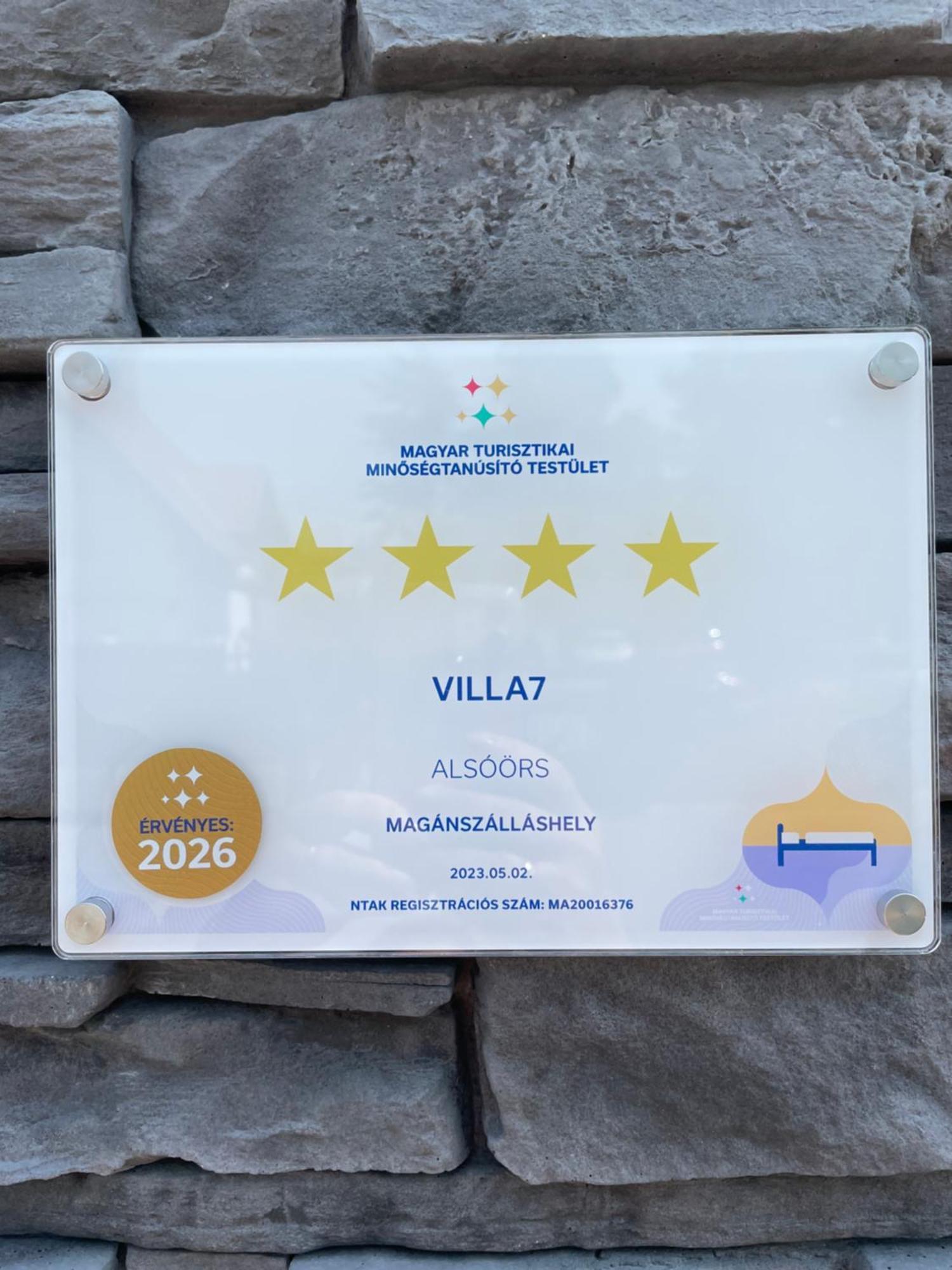 Villa7 Alsóörs Exteriör bild